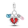 Heartbreak Pill Teardrop Charm