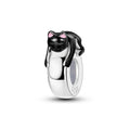 Black Cat Stopper Charm