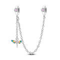 Spring Style-Dragonfly Flower Safety Chain