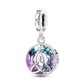 Mother's Day - Mother and Daughter Angel Ring Charm