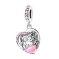 Mother's Day Model - Mother's Kiss Heart Charm