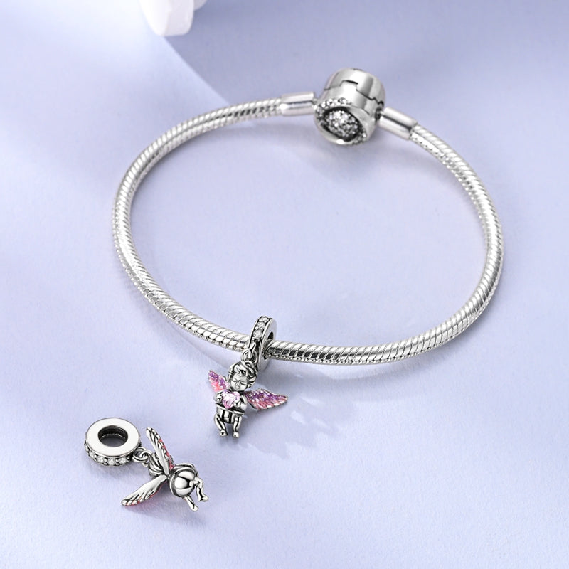 Angel Heart Charm