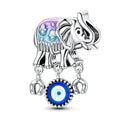 Blue Elephant Charm
