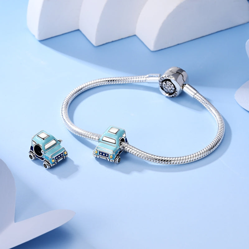 Blue SUV Charm