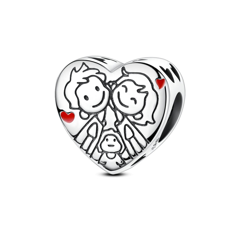 Loving Family charm