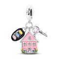 Family House Key Charm