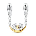 Moon Boat Charm