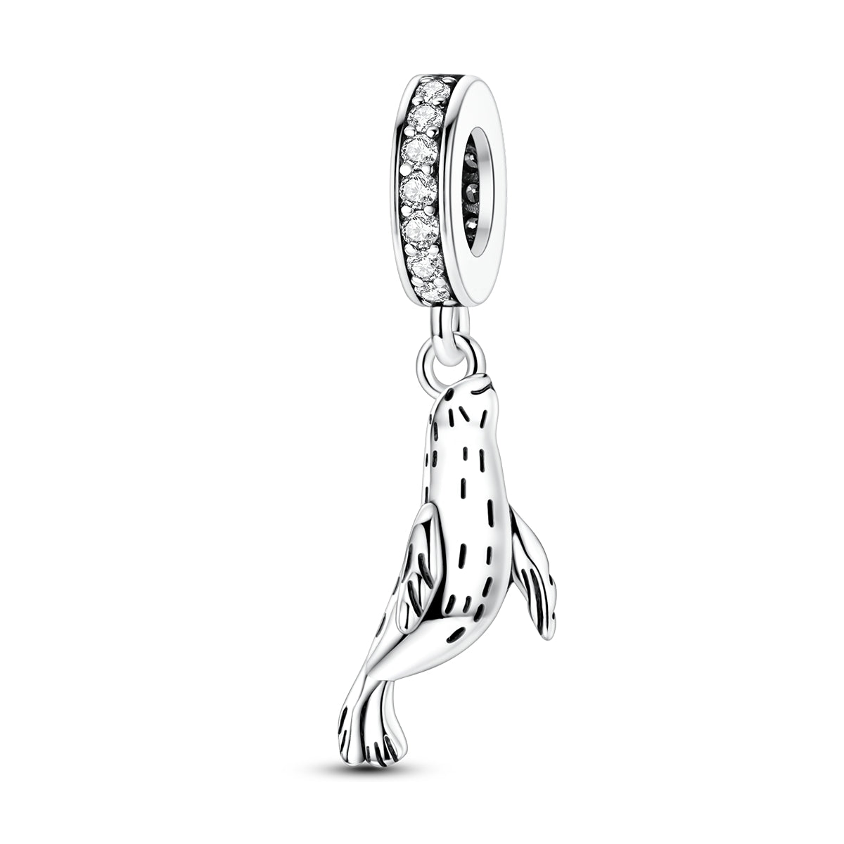 Happy Baby Seal Charm