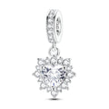 Sparkling Heart Charm