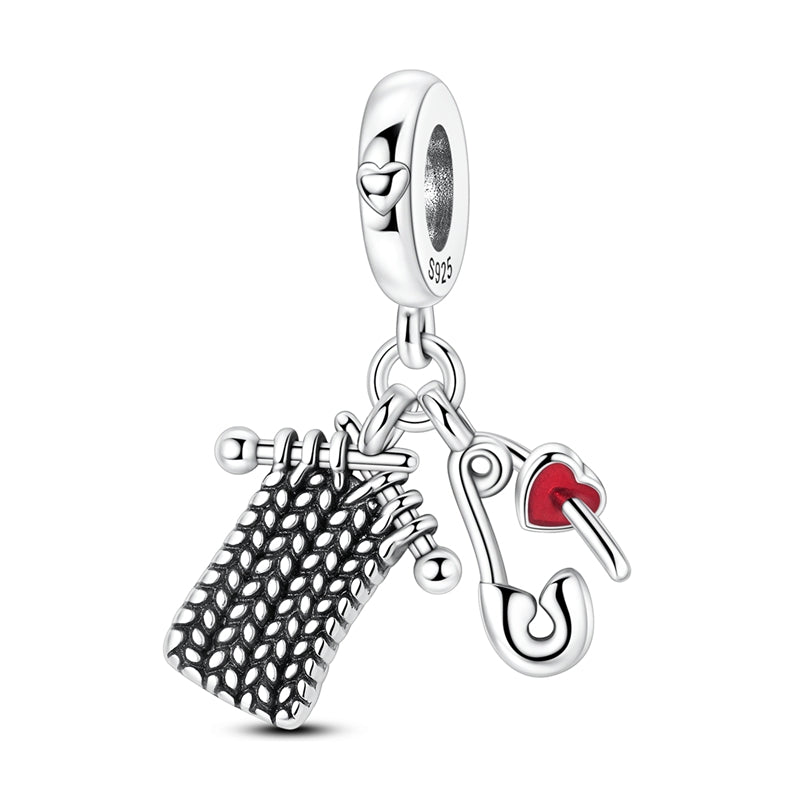 Winter Style - Scarf Paperclip 2-in-1 Charm
