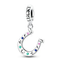 Hollow Lucky Horseshoe Charm