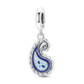 Spring Collection - Blue Paisley Charm