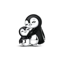 Winter Style-Penguin Parent-Child Charm