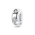 Jesus Fish Pattern Cross Plug Positioning Charm