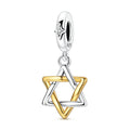 Six-Pointed Star Series - Hollowed-Out Six-Pointed Star Charm