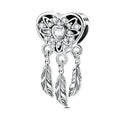 Sparkling Heart Dreamcatcher Charm