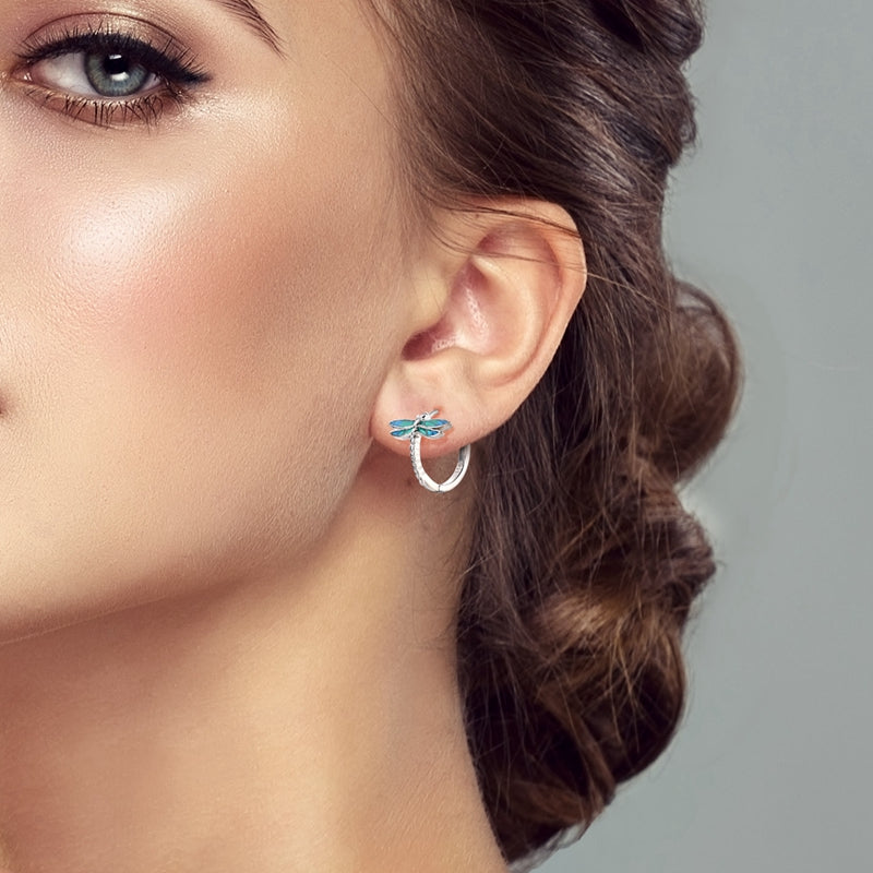 Medium Dragonfly Earrings