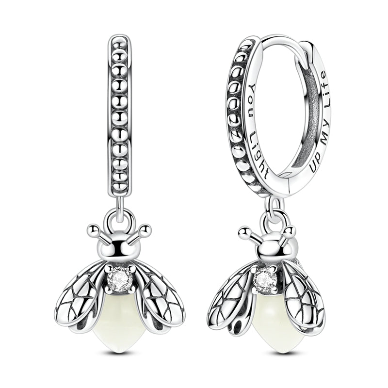 Glow in the Dark Firefly Earrings