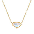 Aurora Imitation Crystal Gold Necklace
