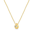 Gold Teardrop Star Necklace