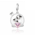 Sloth Mother and Child Charm