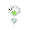 Lucky 4 Leaves Charm