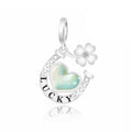 Flower 4 Leaves Charm