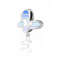 Blue Butterfly Charm