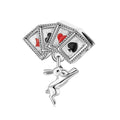 Rabbit in Wonderland Charm