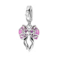 Purple Bow Charm
