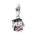 Outstanding Graduate Rabbit Charm