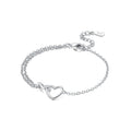 Hollow Heart Eternal Love Bracelet