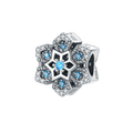 Blue Snowflake Charm