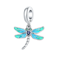 Gradient Dragonfly Charm