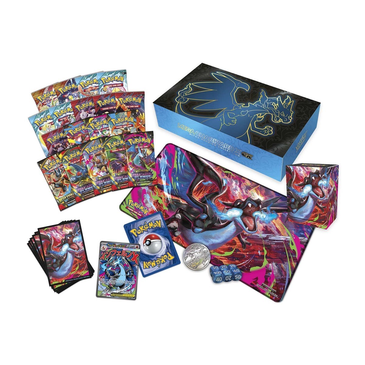 Pokémon Mega Charizard X EX Ultra Premium Collection