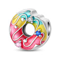 Romantic Sweet Series-Rainbow Donut Charm