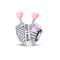 Heart Shaped Woven Charm