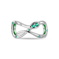 Green Lines Charm