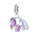 Fantasy Rainbow Unicorn Charm