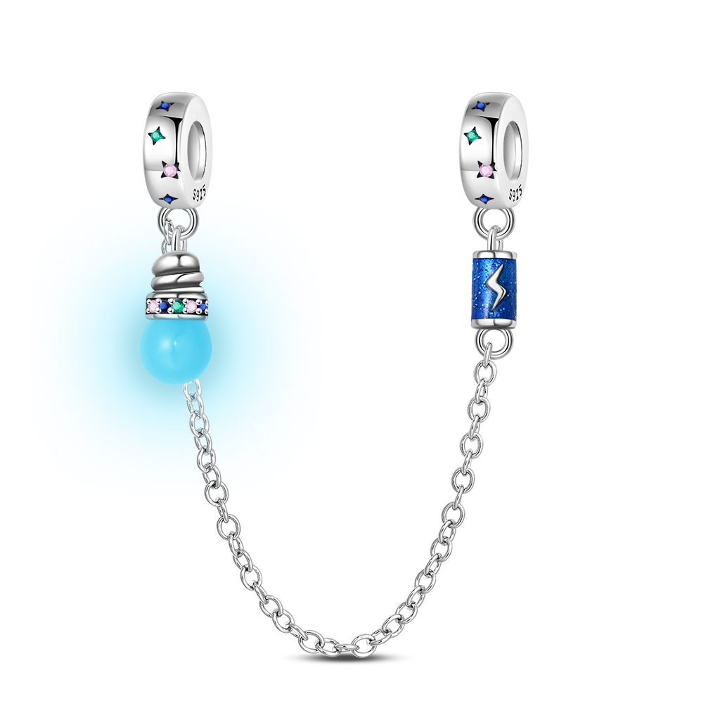 Battery Light Bulb Safety Chain