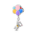 Colorful Balloon Bear Charm