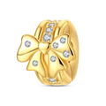 Gold Bow Safety Buckle