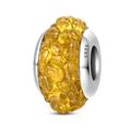Yellow Glass Charm