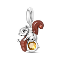 Autumn Squirrel Charm