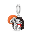 Autumn Hedgehog Charm