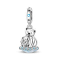 Warm White Bear Charm