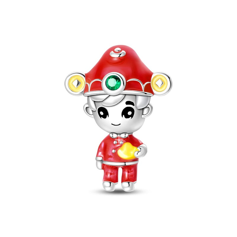 Chinese New Year Scholar Charm