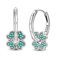 Lucky Four-Leaf Clover Earrings