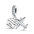 Travel Around The World Charm