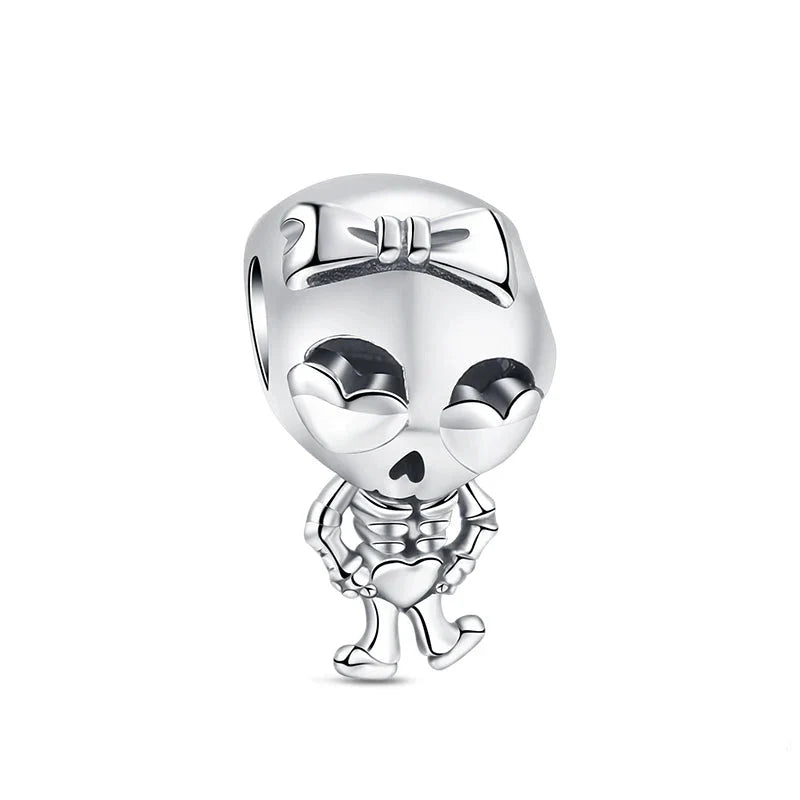Halloween Love Skeleton Charm